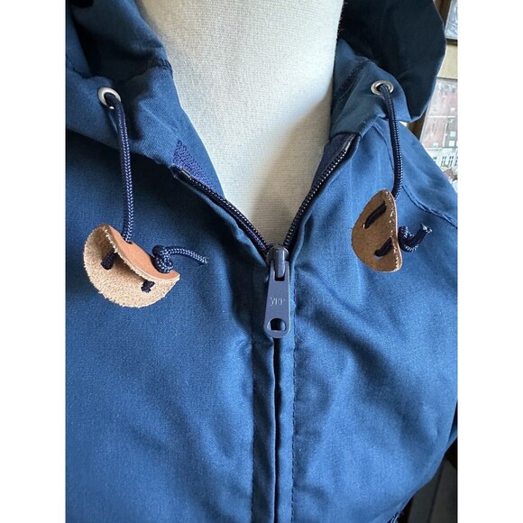 Woolrich Jacket Men’s M 6169 Navy Drawstring Hood WPL6635 USA Shacket NEW Vtg - Picture 2 of 12